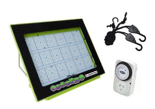 Growtech Panel Led Cogordo P800 + Poleas + Timer