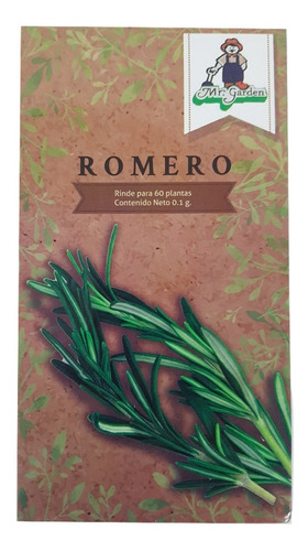 Semilla Romero (rinde Para 60 Plantas)