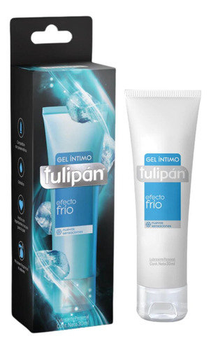 Gel Intimo Lubricante Tulipan Efecto Frio 30ml 