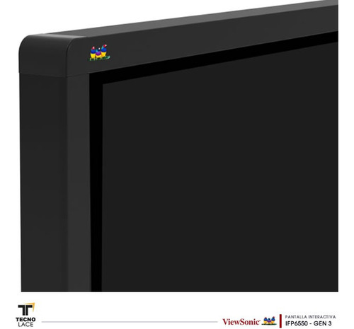 Kit Pantalla Interactiva Viewboard 6550 4k Uhd Con Soporte