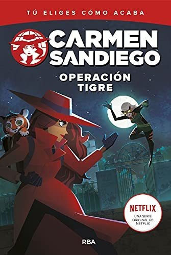 Carmen Sandiego 3 - Operación Tigre, De Nisson, Sam. Editorial Molino, Tapa Tapa Dura En Español