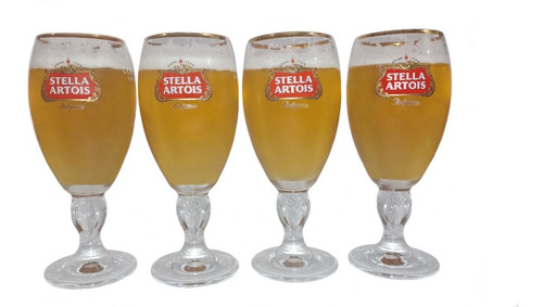 Copas En Cristal Cáliz Stella Artois X 4 Uds