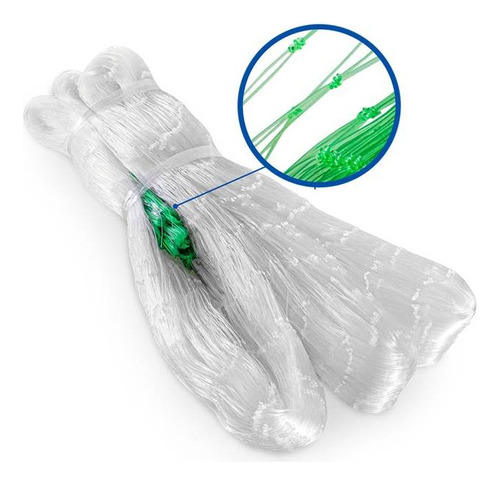 Panagem Pano De Rede Fio 0,30 Malha 9 Altura 2,25 030x45x25 Cor Branco
