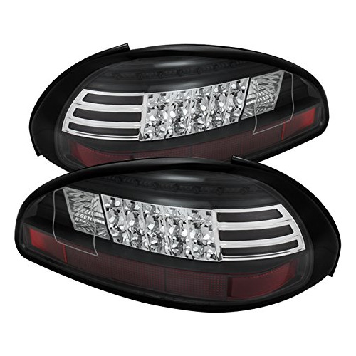 Grand Prix Led Luz Trasera Carcasa Negra Lente Transparente