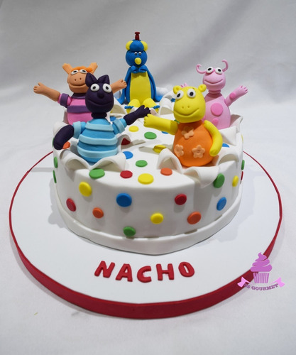 Torta Backyardigans Cumpleaños Infantiles Personalizadas