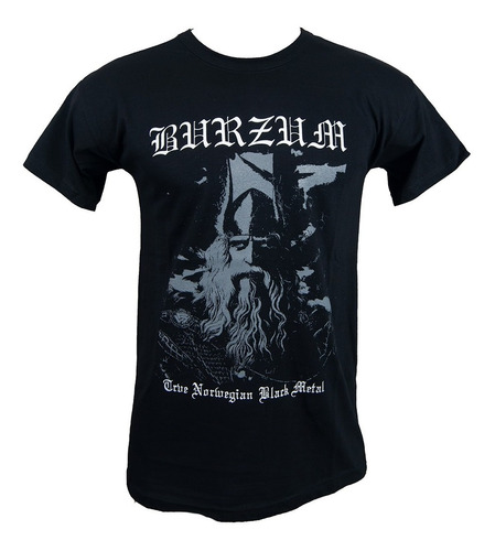 Remera Algodon Burzum True Norwegian Black Metal Varg