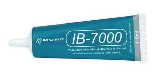 Cola B-7000 Transparente Implastec Ib-7000 110ml Telas Touch