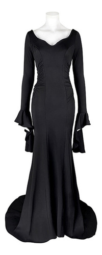 Vestido De Cosplay The Addams Gothic Ghosts Morticia De Mang