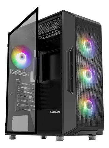 Zalman I3 Neo Black Edition Airflow Atx Caja De Ordenador Co