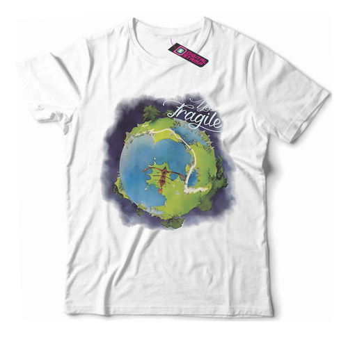 Remera Yes Fragile Rap 27 Dtg Premium