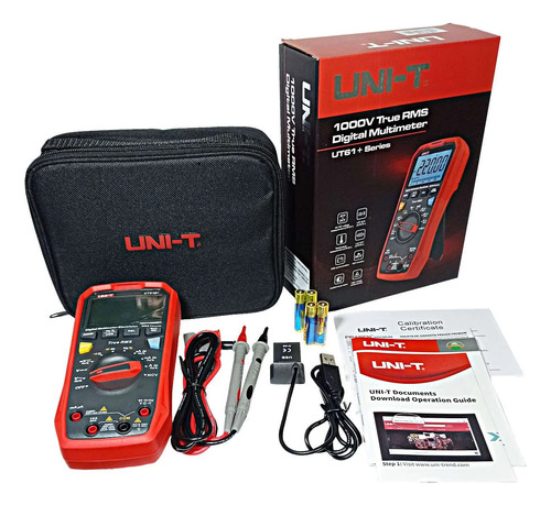 Multimetro Tester Digital Uni-t® Ut61b+® 1000v Ac/dc