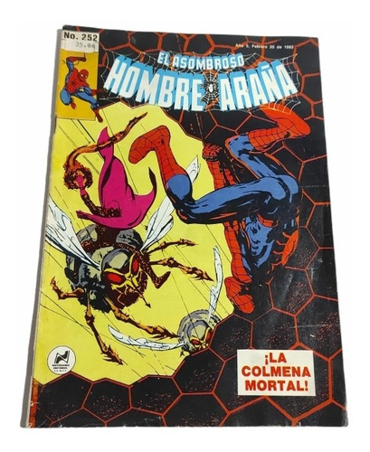El Asombroso Hombre Araña 252 Año 5 Novedades Spiderman 1985