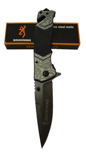 Imagen 3 de 4 de Navaja Browning At-11, Cuchillo, Caza, Supervivencia; Acero