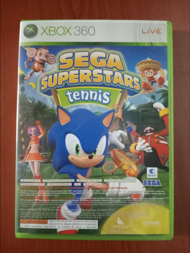Juego Sega Superstars Tenis Xbox 360