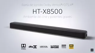 Barra De Sonido 2.1 Con Doly Sony Ht X8500