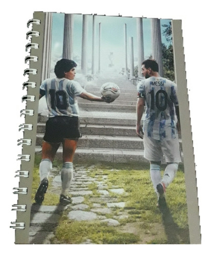 Cuaderno Tapa Dura +libreta 10x15 De Regalo