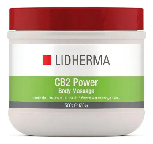  Cb2 Power Body Massage 500g / Lidherma