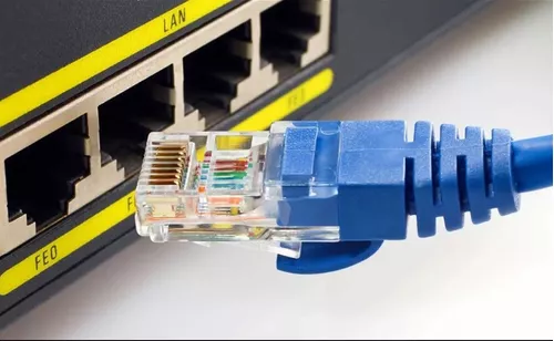 Cable De Red 3 Metros Rj45 5e Ethernet Para Modem Ps4 Router