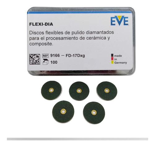 Disco Flexible Para Ceramica Y Composite, Flexi-dia. Eve