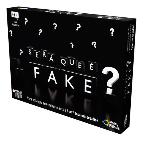 Jogo Será Que É Fake - Pais & Filhos