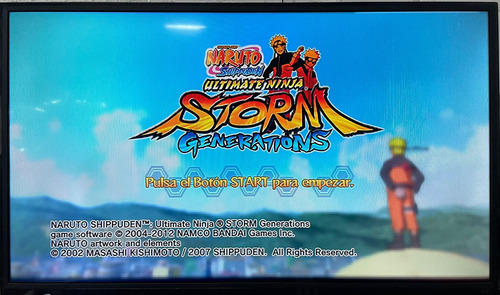 Naruto Shippuden Ultimate Ninja Storm Generations - Xbox 360 (Reacondicionado)