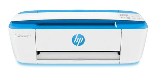 Imagen 1 de 4 de Impresora a color  multifunción HP Deskjet Ink Advantage 3775 con wifi blanca y azul 100V/240V