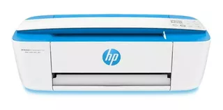 Impressora a cor multifuncional HP Deskjet Ink Advantage 3775 com wifi branca e azul 200V - 240V