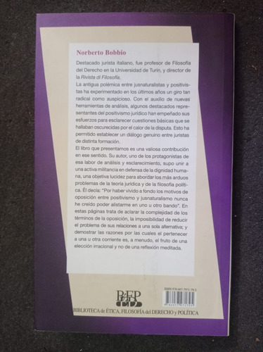 El Problema Del Positivismo Jurídico - Norberto Bobbio (Usado)