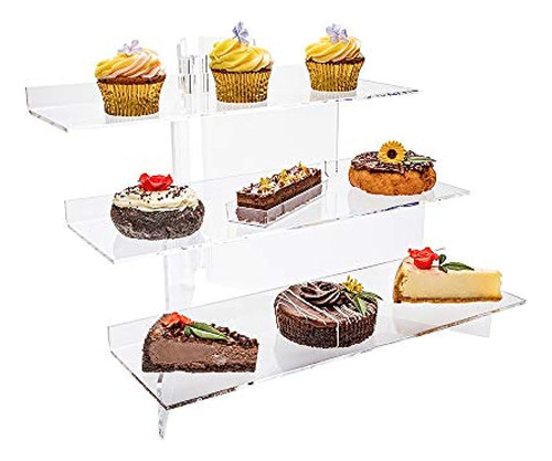 Bases Para Pasteles Soporte De Exhibición (acrílico)