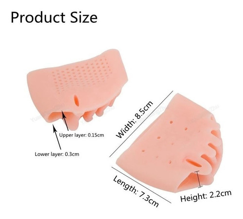 Imagem 7 de 10 de Palmilha Silicone Plantar Antipé Proteção Anti-calos No Pé