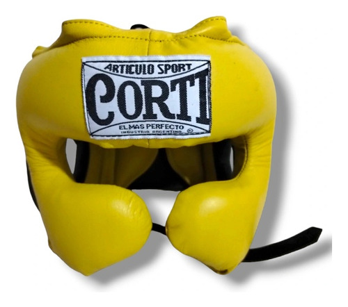 Cabezal De Boxeo Corti Mod. Americano C/pómulos Para Niños