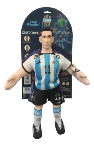 Muñeco Soft Afa Jugador Argentina Campeon Mundial Newtoys