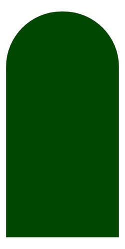 Painel De Festa Decorativo Romano Cor Lisa 2m X 1m Em Tecido Cor verde bandeira