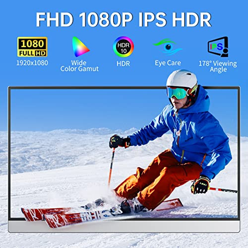 Monitor Portátil Fhd Usb-c Hdmi Ps4/5 Xbox Switch De 15.6 Pu
