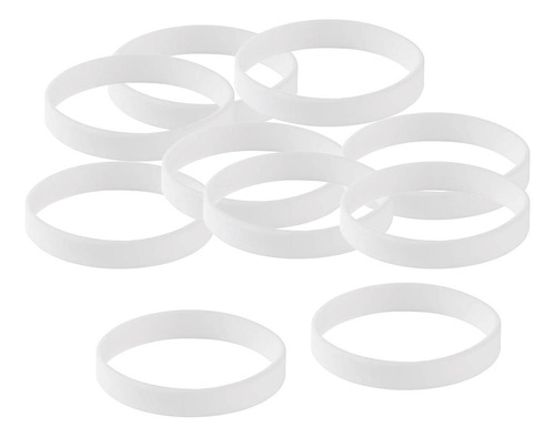 20 Piezas/paquete De Pulseras De Silicona En Pulsera