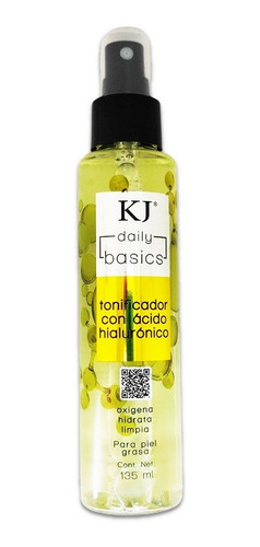 Imagen 1 de 2 de Tonificador Facial Con Acido Hialurónico Kj