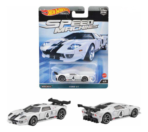 Ford Gt Speed Machines 4/5 Hot Wheels Premium