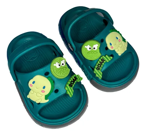 Suecos Zapatos Chancla Dinosaurio Niños