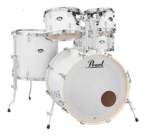 Bateria Pearl Export Exx | Exx725sp | Shell Pack Bumbo 22 Cor Pure white