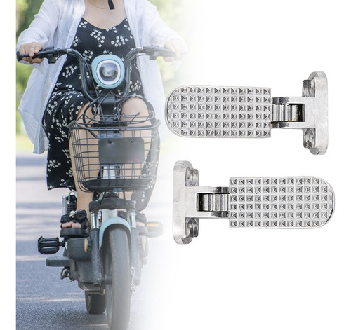 2 Pedales Traseros Para Bicicleta Eléctrica, Pedales