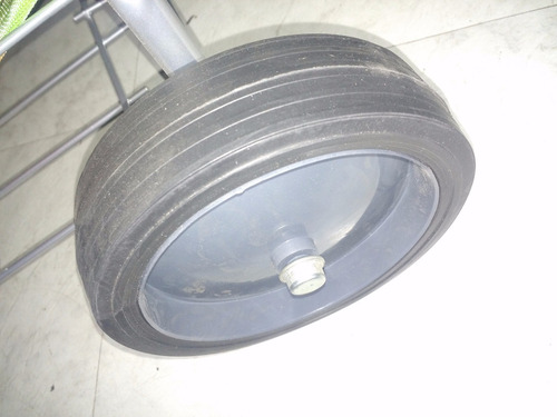 Imagen 5 de 5 de Carrito Changuito De Compras Reforzado Plegable C/ Botellero