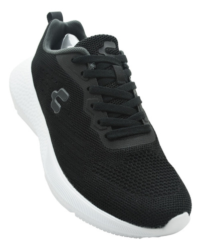 Tenis Charly 1086597 Neg/bco Textil Unisex