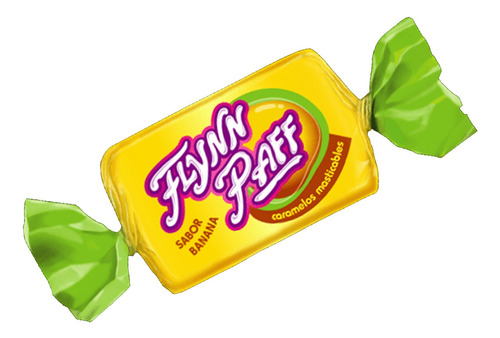 Flynn Paff Caramelos Banana X 70un - Cioccolato Tienda Dulce