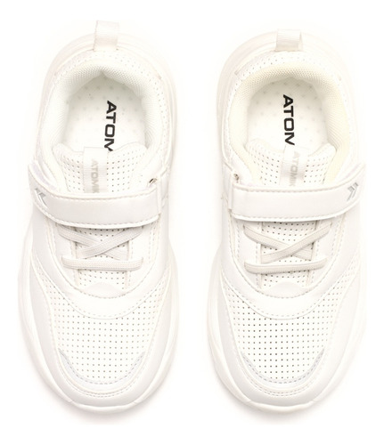 Zapatilla Casual Blanca Niños Cyrus Atomik