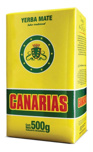 Erva Mate Chimarrão Canarias Tradicional 100% Natural 500g