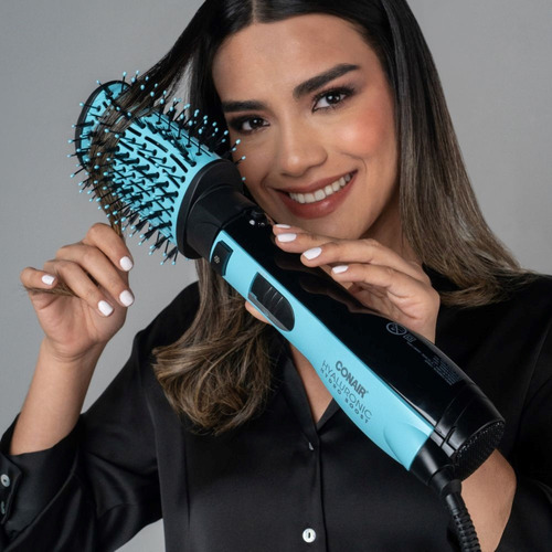 Cepillo De Aire 2 En 1 Hialuronico De Conair Celeste