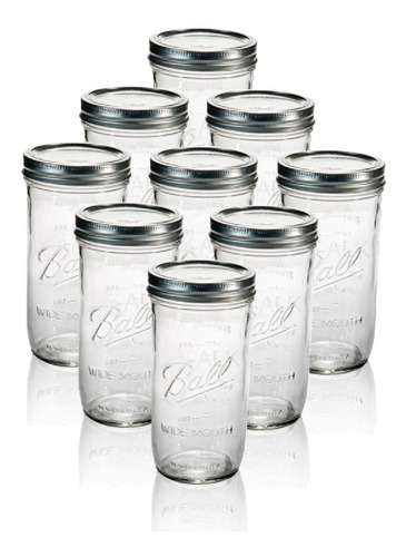 Mason Jar Ball 24 Oz (caja Con 9)