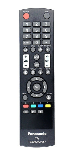 Nuevo Tzz00000008a Control Remoto Para Panasonic Tv Tc-l3252