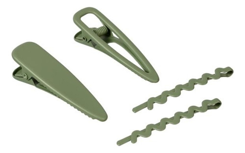 Kit De Presilhas Para Penteado Verde 3un - Proart