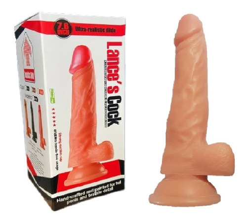 Dildo Realista A Pene Erecto De 19x75cm